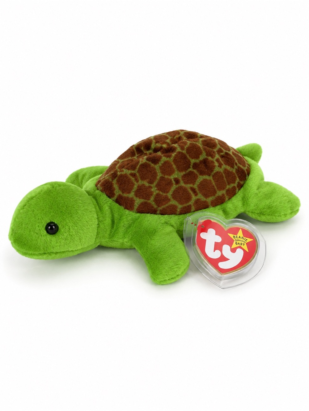 Ty Beanie Babies Speedy Turtle Plush NWT Green Brown Stuffed Animal Toy